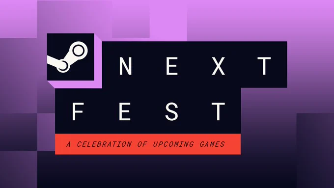 Steam next fest key art