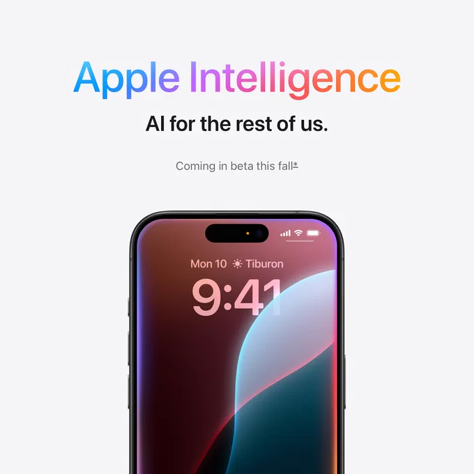 Apple Intelligence — AI for the rest of us.