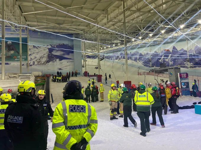 Winter Storm 2024 - an extreme weather emergency services exercise organised by Cheshire Police