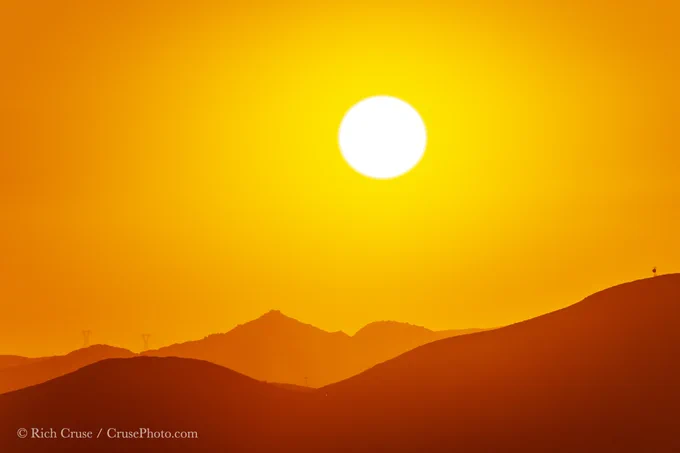 Menifee at sunset. June 25, 2024