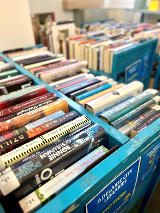 booksale trolley