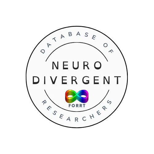 a logo of the database of neurodivergent researchers
