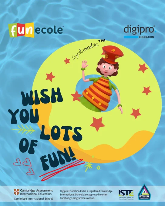 Summer fun that fuels minds all year long! 
That’s the #FunecoleMindset! 

👉 Schedule your free demo to see how FUNecole® works. 

📧 For inquiries, please get in touch with us at 
info@funecole.com or  357 26 555000.

——

#education #edtech #edtechchat #parents #teachers #schools #primaryschool #PrimaryEducation #primaryeducation #streams #AI #ai #educationmatters #revolution #digiproeducation #FUNecole #funecole #LearningIsFun