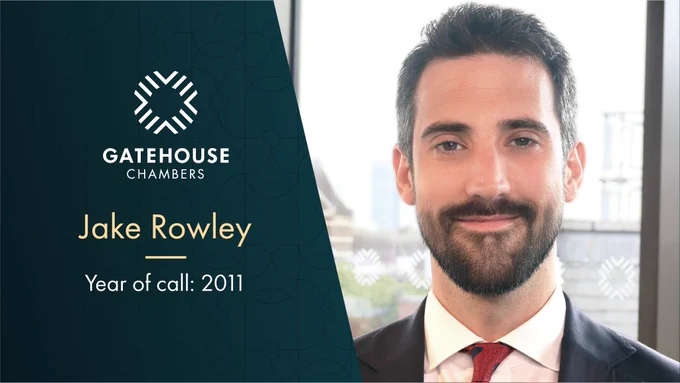 Jake Rowley joins Gatehouse Chambers