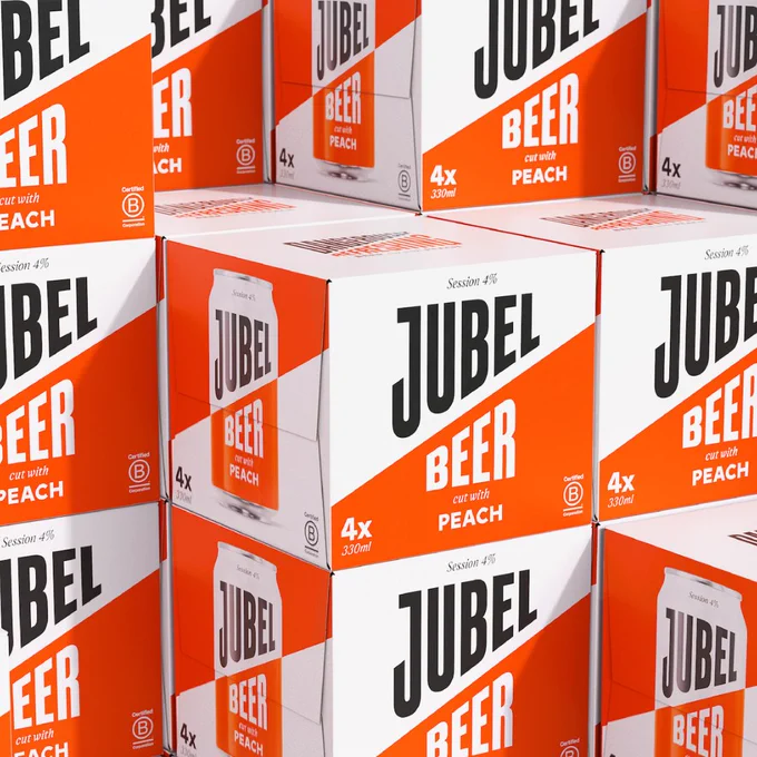 Studio Earthling collaborated with Jubel Beer on their brand redesign.