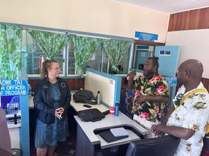 Deaf people in office