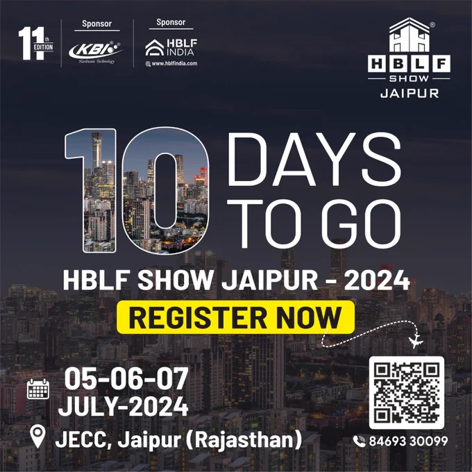 #Jaipur #JECC #Rajasthan #ArchitectureExhibition #InteriorDesignExhibition #HardwareExhibition #BuildingMaterialsExhibition #LifestyleExhibition #FurnitureExhibition