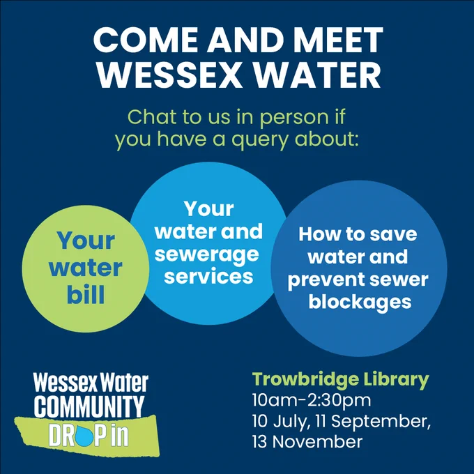 To find out more, visit: https://www.wessexwater.co.uk/community-drop-ins.