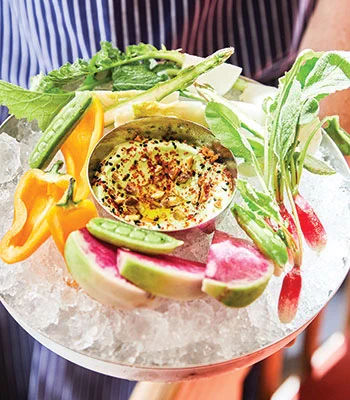 A photo of Avocado labneh from the restaurant Callie in San Diego