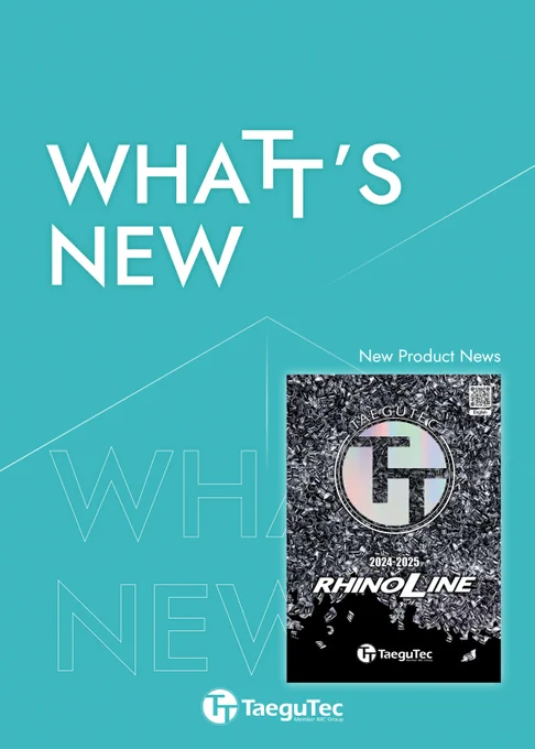 WHAT’S NEW: https://bit.ly/RhinoLine24
Since its introduction over a decade ago, the RHINO family of #CuttingTools has become a favorite #metalworking solution for large and small machine shops the world over. As a result, the line has grown to include various important features, such as new geometries, grades and sizes, all with the focus of increasing #productivity at a lower cost while also being beneficial to the #environment. Find out more in our new RHINO-LINE catalog.

#TaeguTec #catalog #catalogue #publications #brochure #NextGeneration #CuttingEdge #SFeedTec #machinist #RightTool #precision #ToolingSolutions #MachineShopLife #Sustainability #innovative #StockControl #fabrication #CostReduction #EngineeringLife #AdvancedMachining #manufacturing #GetInspired #CuttingMetal #MetalIndustry #EngineeringExcellence #ManufacturingExcellence #MachineShop #tooling #IndustrySolutions #ToolsOfTheTrade #ToolRoom #MachinistLife #HighPerformance #savings #productivity #ControlCost 