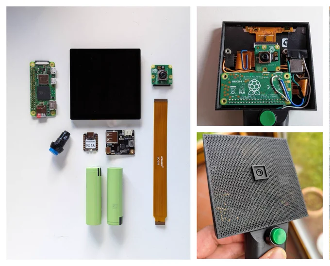 Breakdown of hardware used for the device.
