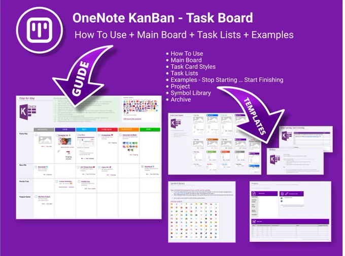 Unlock Your Productivity with OneNote KanBan!