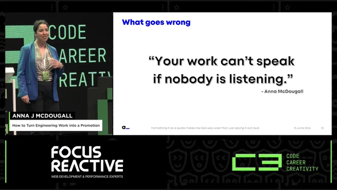 How to Turn Engineering Work into a Promotion