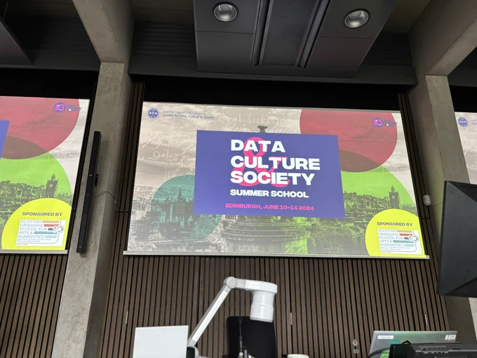 Centre for Data, Culture & Society summer school 2024.