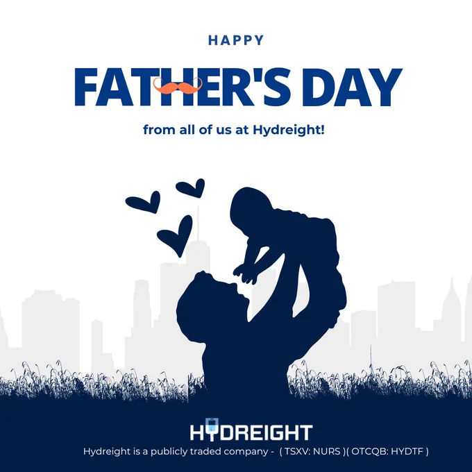 Happy Father's Day from all of us at Hydreight! 🌟

Today, we're celebrating all the incredible dads out there who teach us, support us, and inspire us every day. 

Whether you're a new dad, or a granddad, your health is your greatest wealth, and we're here to support you on your wellness journey. #Hydreight

Happy Father’s Day. 

#FathersDay #HydreightNurse #Care #Wellness $Nurs 