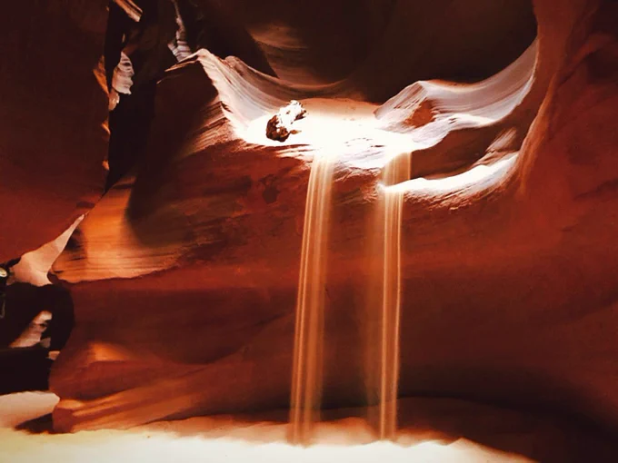 'Falling Sand' by Carol Hu