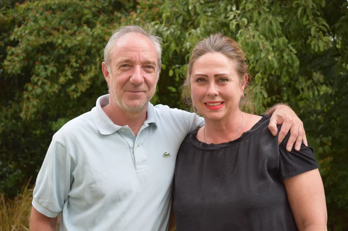 Tom Bulatovic, pictured with his wife Barbara Bulatovic, was one of the first to attend the ICAP programme. Photo credit Marie Mangan