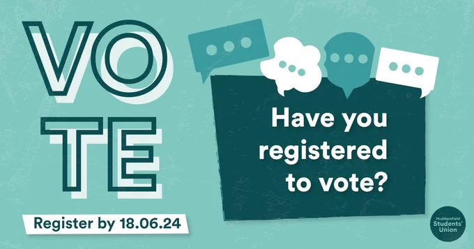 Vote, Register by 18.06.24. Have you registered to vote?