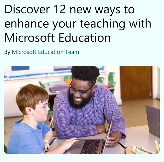 Picture of teacher and student
