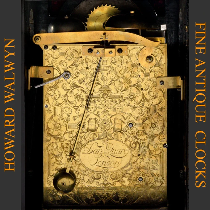 DANIEL QUARE N° 94. London, ~1712 - A fine Queen Anne period arched dial ebony veneered striking table clock by this pre-eminent maker.