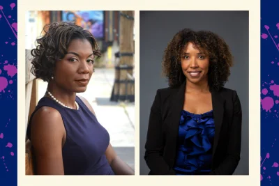 Side-by-side smiling professional photos of Drs. Nicki Washington and Shaundra (Shani B.) Daily
