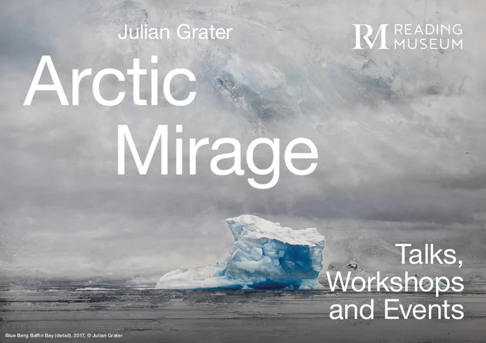 Ice berg in sea. Blue Berg Baffin Island 2017 by Julian Grater.