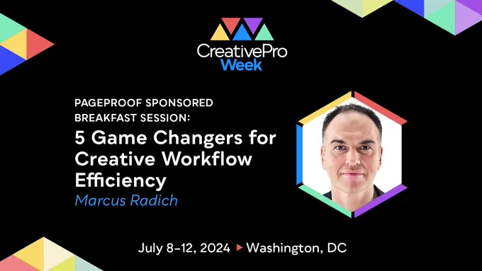PageProof Sponsored Breakfast Session: 5 Game Changers for Creative Workflow Efficiency — Marcus Radich