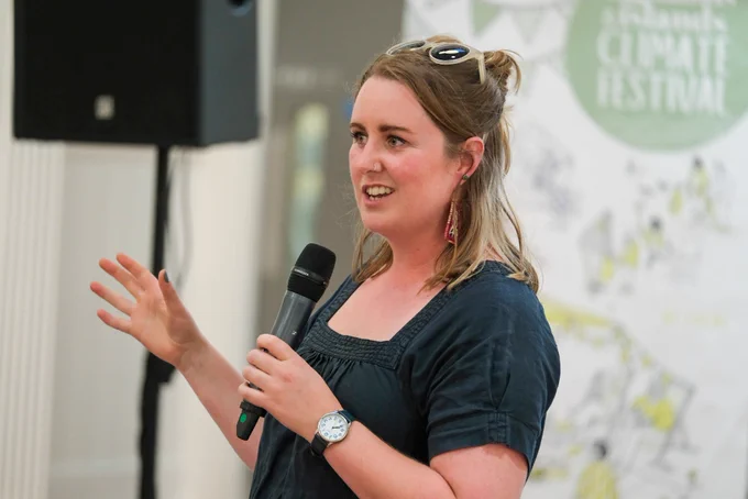Lauren, Network Coordinator for Community Knowledge Matters, Science Ceilidh