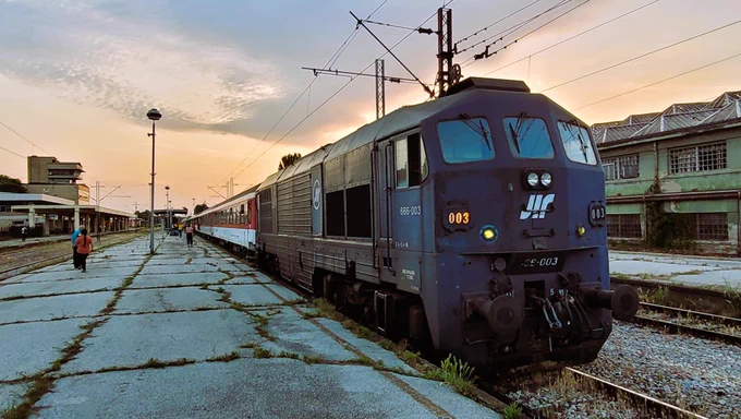 Loco change in Niš