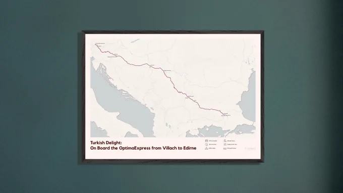 MyTrainMap from viaduct - a personal Map of your Train Journeys!