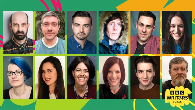 BBC Writers Voices: The twelve writers in our Voices 2024 development group from our base in Wales.