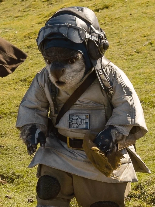 Bazil, just a li 'l beaver guy with a good nose for Wookiees