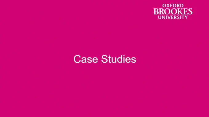 Case studies