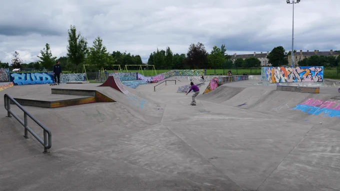 Saughton Park skateboard park