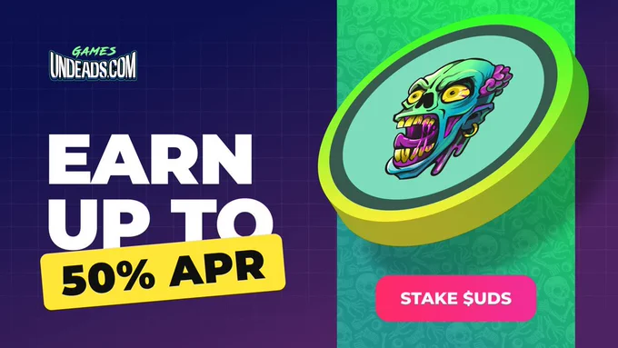 Undeads Paired Staking - Earn up to 50% APR