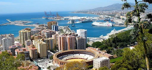 A view of Malaga