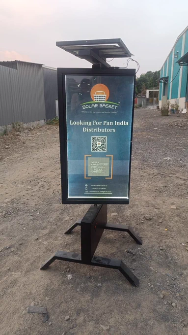 Solar Branding LED Display unit