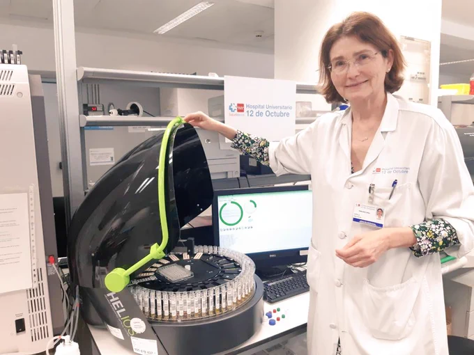 La Dra. Estela Paz-Artal, jefe de servicio de Inmunología del Hospital Universitario 12 de Octubre (Madrid)