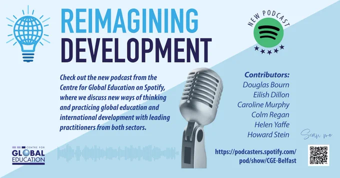 Listen to the Centre for Global Education's series 1 podcast called Reimagining Development. With guest speakers exploring areas like Development in Africa to Global Education as Activism, there's something for everyone.