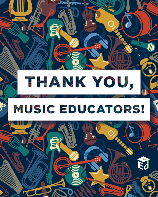 Thank you, music educators!