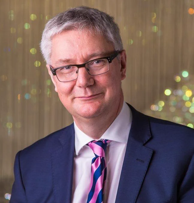 Portrait of Professor Andrew Morris CBE