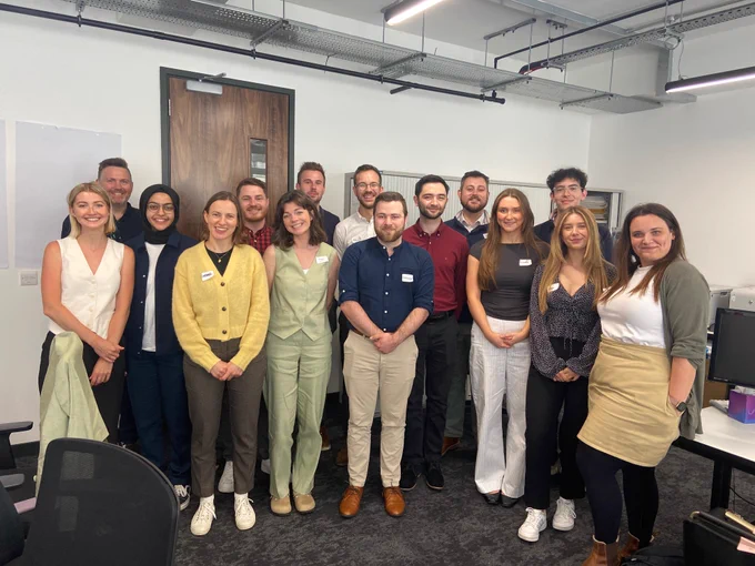 A group photo of the Early Careers Forum