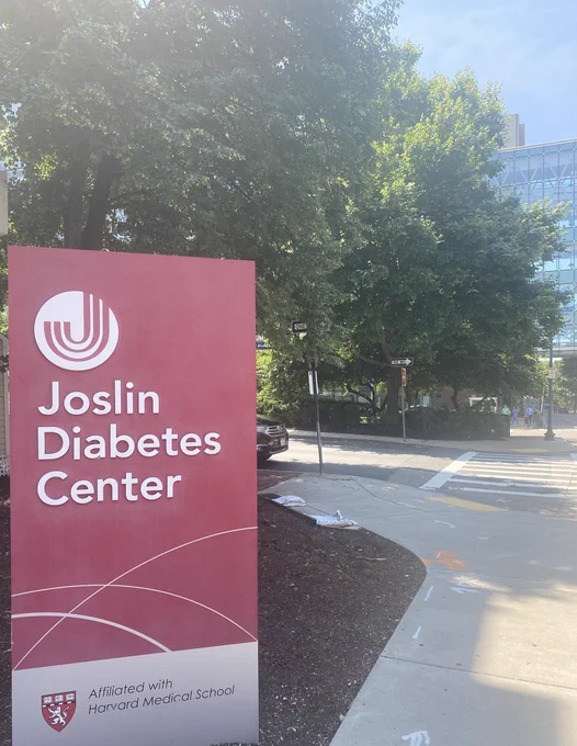 Joslin Diabetes Center Sign