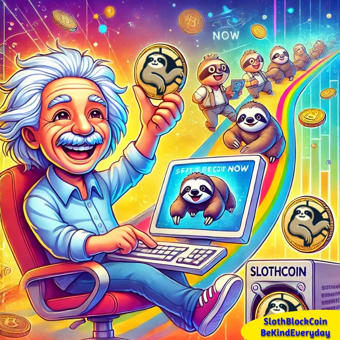 Mining #Slothcoin is free now, just like #Bitcoin📷 mining in its early days. 
