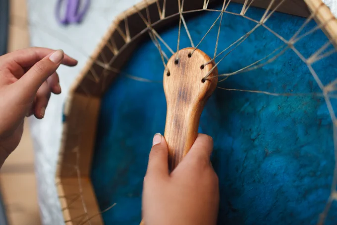 Traditional Drum Making
