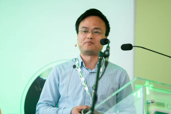 Pictured at the Counting Carbon Conference: Junliang Zou, Teagasc.