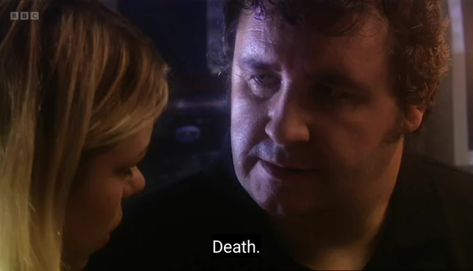 Clive: "Death." 