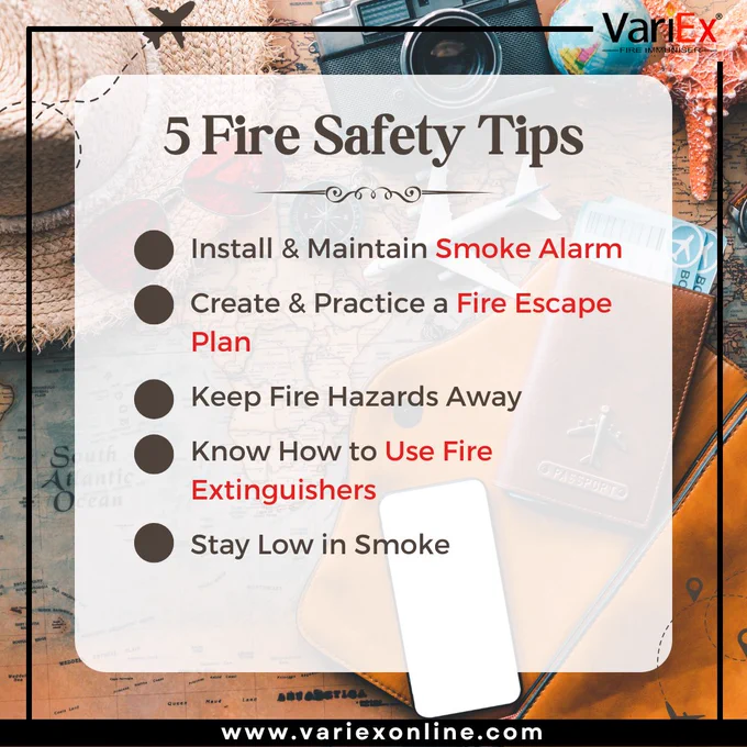 "Discover essential fire safety tips to protect your home and loved ones. Learn how to install and maintain smoke alarms, create effective fire escape plans, prevent fire hazards, master fire extinguisher use, and stay safe in smoke emergencies."