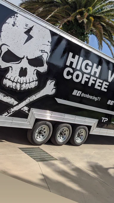Is this full of coffee? Or a race car? Hmm... 

#Coffee #CoffeeLovers #RaceFans #RaceCar #Caffeine #RaceTrack #HighVoltageCoffee #EspressoMachine #Espresso #AustralianCoffee #CoffeeRoasters #SydneyCoffee #MelbourneCoffee #CoffeeCulture