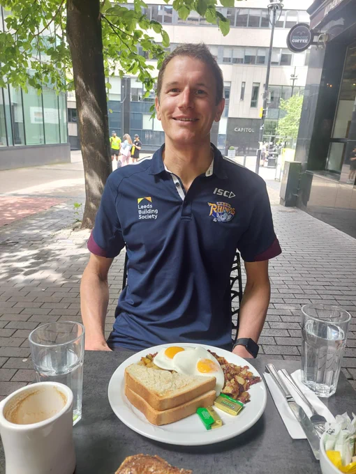 Craig Smith of CRS Editorial at Moose Coffee in Leeds. 